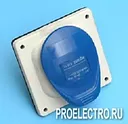 Розетка промышленная Р17 Tempra наклонная IP44 230/250В 16А 50x50 | арт. 57670