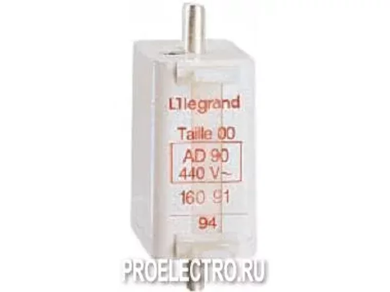 Предохранитель промышленный на распорках размер 00 AD60 440В |  16089 | Legrand