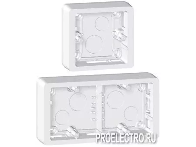 Коробка монтажная накладная Celiane, одноместная, титан | арт. 80244 | Legrand