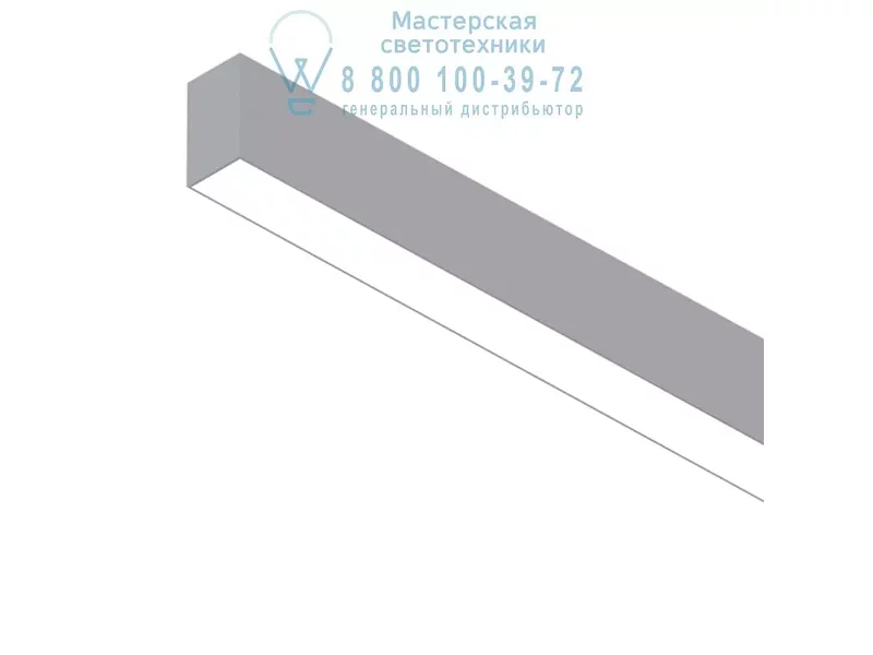 Ideal Lux FLUO WIDE 1800 4000K ALLUMINIUM 192598