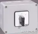 Переключатель PR21 с положением 0, 2 полюса, 25А, бокс 96х120 |  27736 | Legrand
