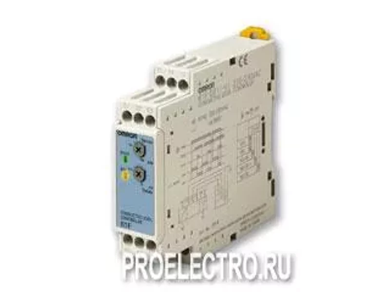 Реле контроля уровня токопроводящей жидкости 61F-D21T в корпусе шириной 22,5 мм