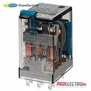 553390240090 Миниатюрные универсальные реле Finder, 10 Ампер, 24 Вольта DC