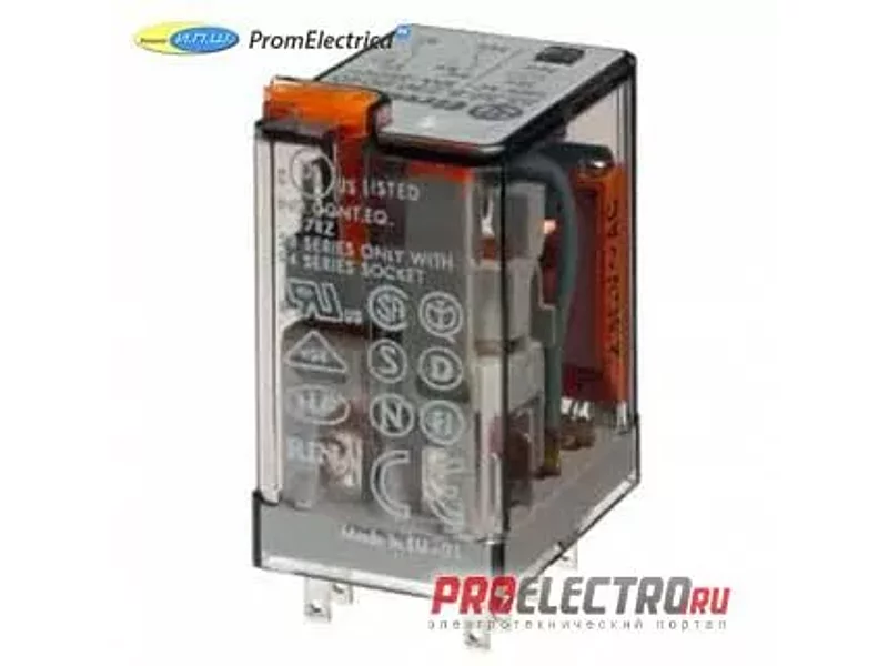 553292200040 Миниатюрные универсальные реле Finder, 10 Ампер, 220 Вольт DC