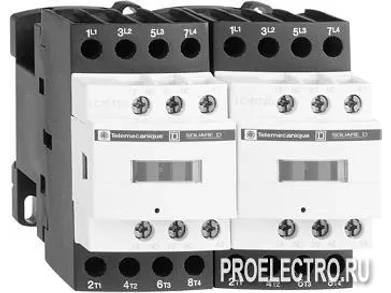 Контактор D реверсивный 3Р150А НО+НЗ 220V 50/60Гц/LC2D1506M7 Schneider Electric