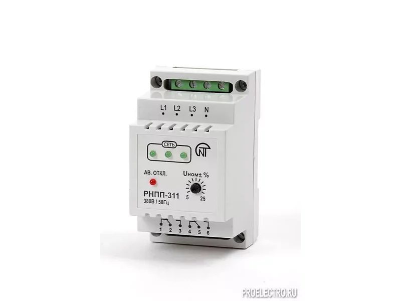 Реле напряжения РНПП-311