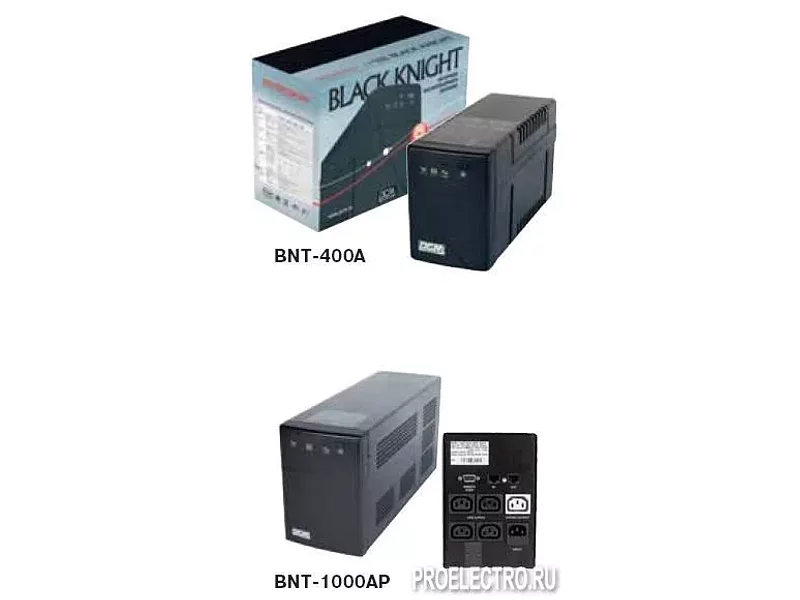 Источник бесперебойного питания BLACK KNIGHT / BLACK KNIGHT PRO (400 - 2000 VA)