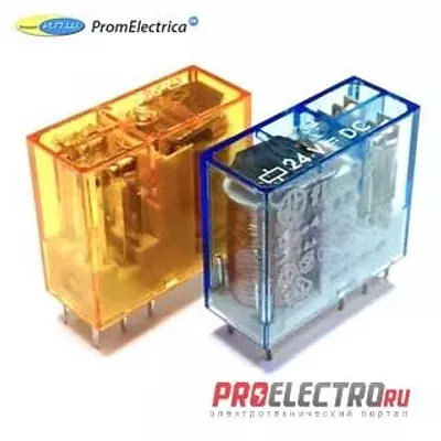405290125000 Миниатюрные РСВ реле Finder, 10 Ампер, 12 Вольт DC