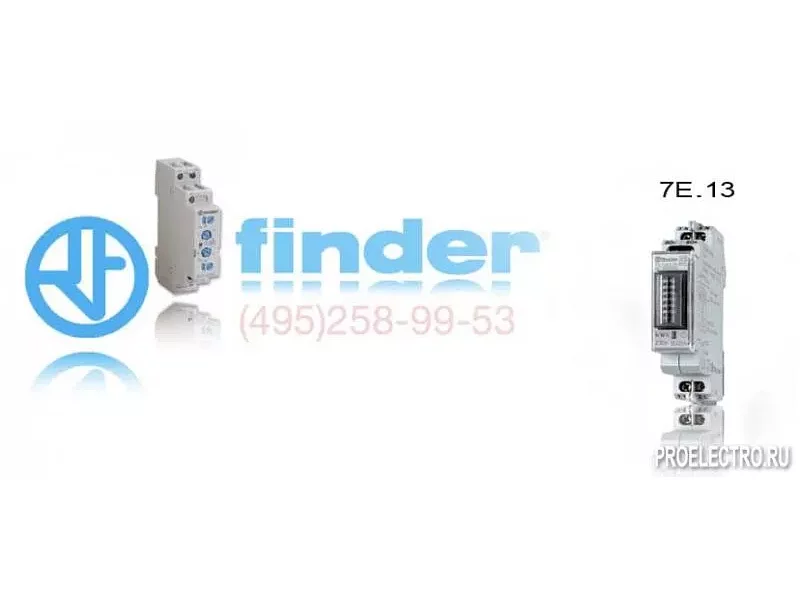 Реле Finder 7Е.13.8.230.0000 PAS Однофазный счетчик