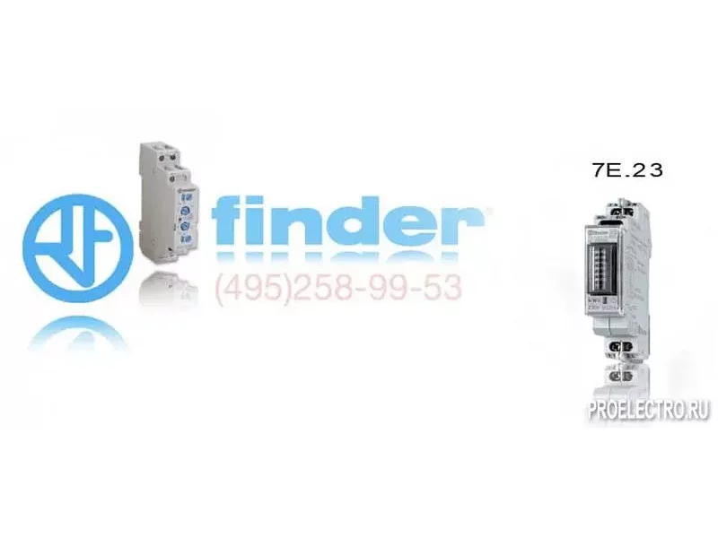 Реле Finder 7Е.23.8.230.0000 PAS Однофазный счетчик