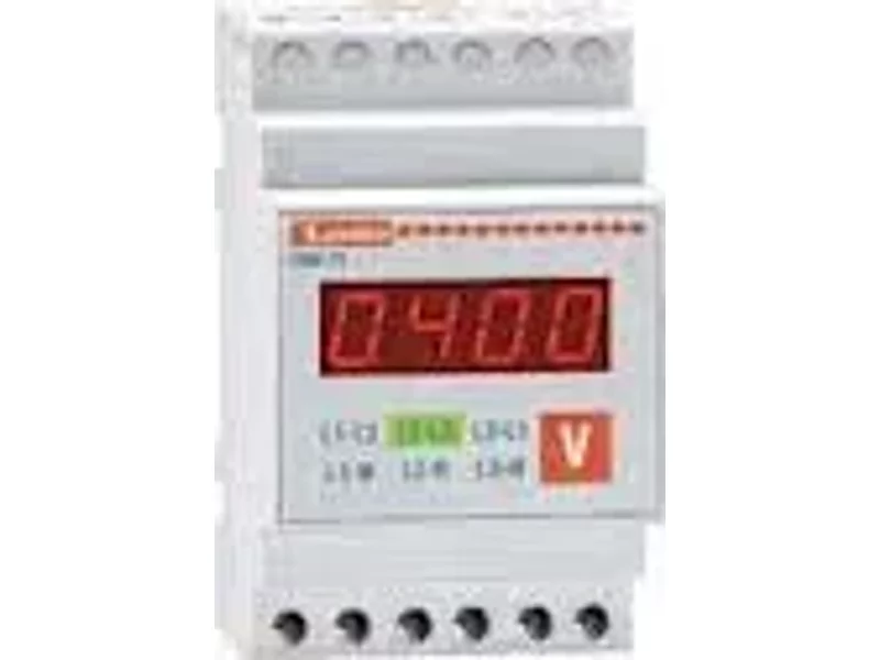 DMK70-R 3х фазный вольтметр с функцией реле напряжения