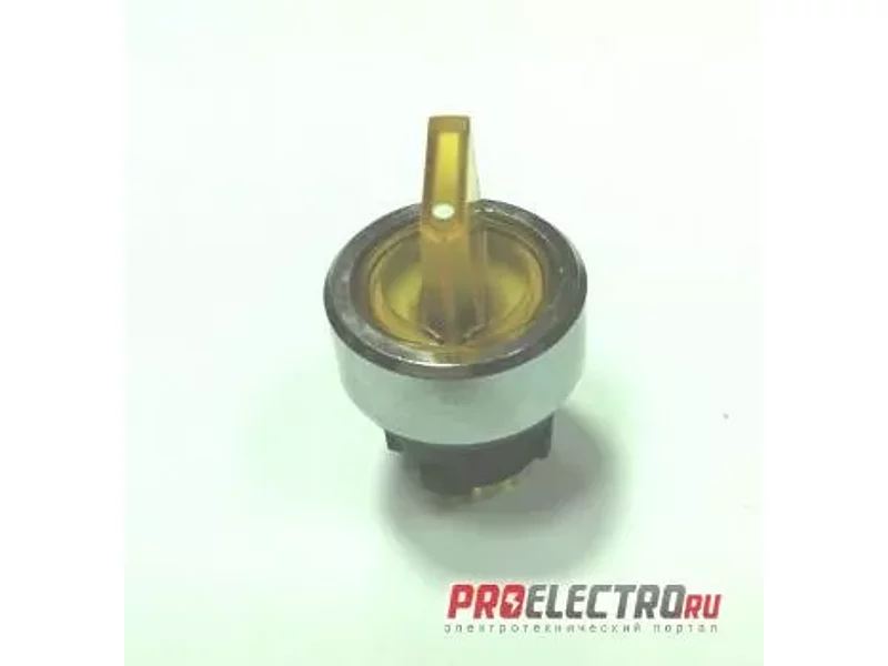8LM2T SL1205 головка выключателя на 2 положения с подсветкой, цвет желтый