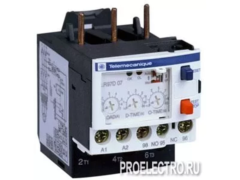 Электронное реле перегрузки 5-25A, 24V AC DC | арт. LR97D25B Schneider Electric