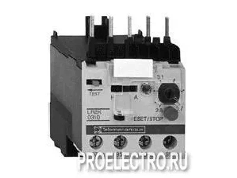 Тепловое реле перегрузки 3P 0,11-0,16A | арт. LR2K0301 Schneider Electric