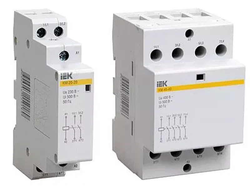 Контактор модульный КМ25-40 AC/DC ИЭК | арт. MKK20-25-40