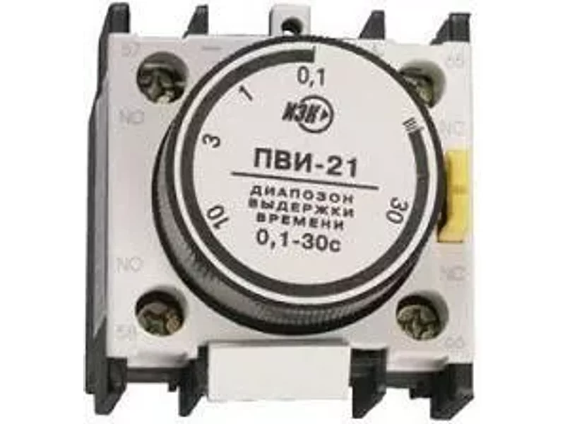 Приставка ПВИ-23 задержка на выкл. 0,1-3сек. 1з+1р ИЭК | арт. KPV20-11-3