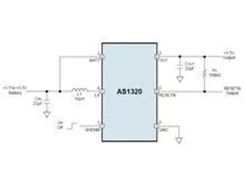 AS1320-T DC-DC преобразователь 3,3 В