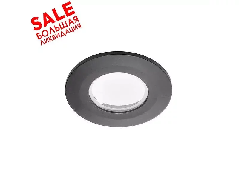 SLV 114080 F-LIGHT, FLAT накладка IP65, черный распродажа