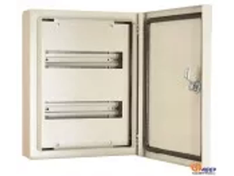 Металлокорпус электрощита ЩРН-24 IP54 395х310х120 с монтажной платой (ВхШхГ)