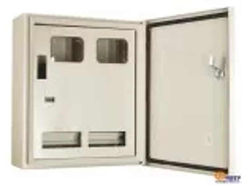 Металлокорпус электрощита вводно-учетного ЩВУ-2 IP54 450х380х165(ВхШхГ)