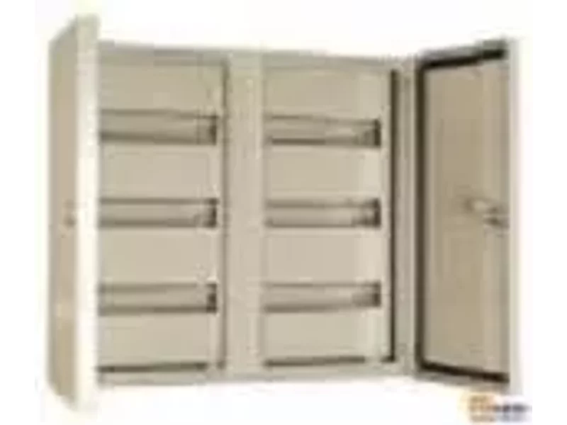 Корпус электрощита ЩРВ-72 IP31 550х615х120 с монтажной платой (ВхШхГ)