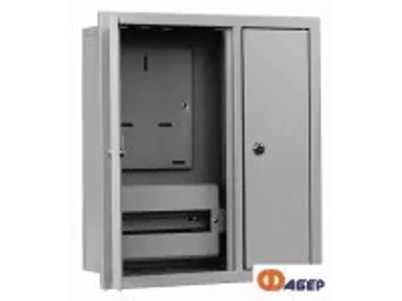 Корпус электрощита учетно-распределительного ЩУРВ-3-30 IP31 550х500х165(ВхШхГ)