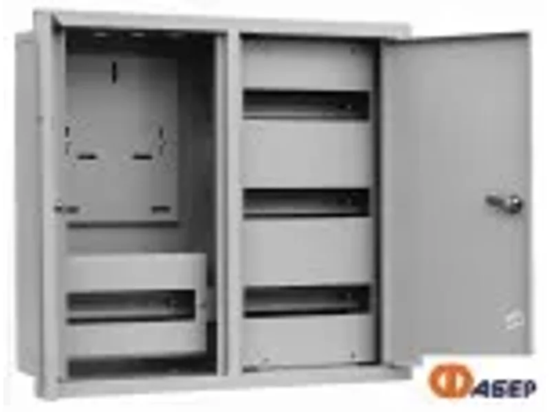 Корпус электрощита учетно-распределительного ЩУРВ-3-48 IP31 550х610х165(ВхШхГ)