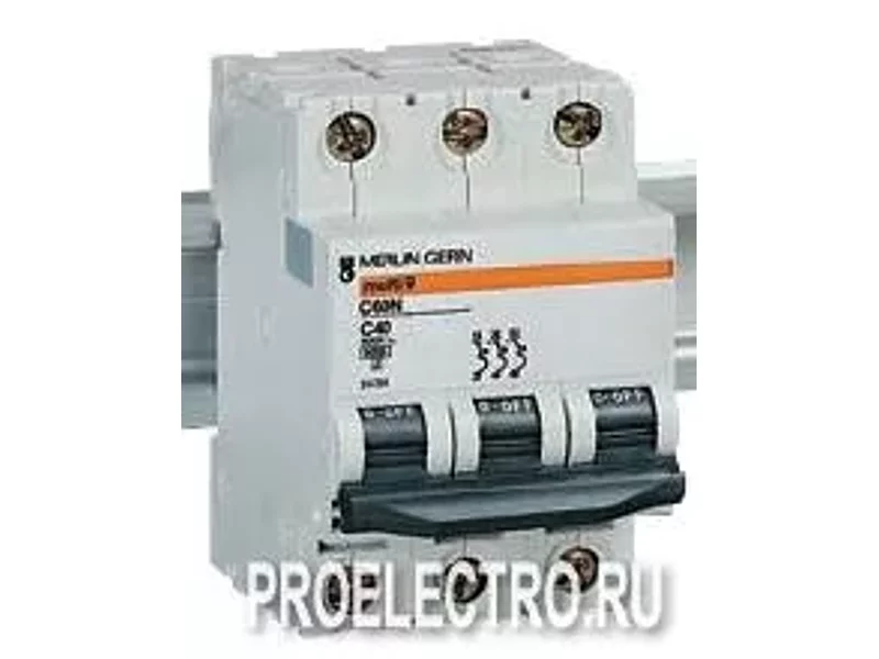 Автоматический выключатель C60H 3П 2A C | арт. 24995 Schneider Electric