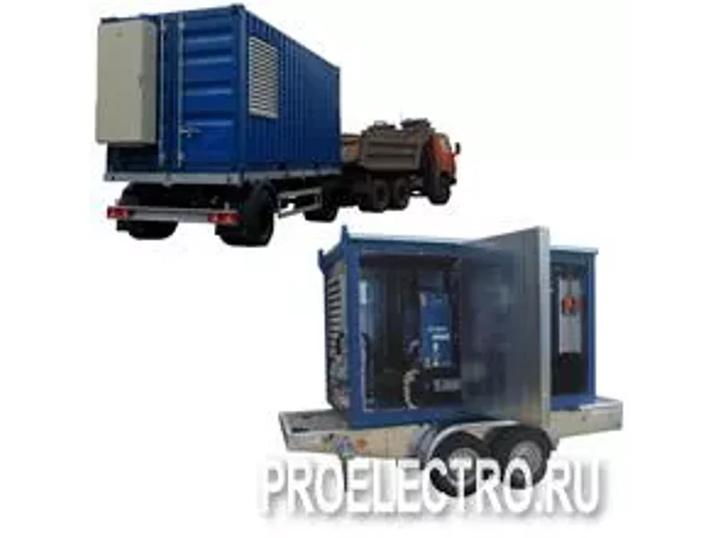 Мобильные дизельные электростанции SDMO