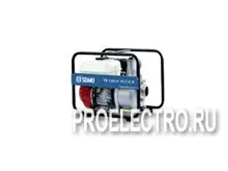 Мотопомпа SDMO для перекачки воды средней степени загрязненности. TR 3,60 H