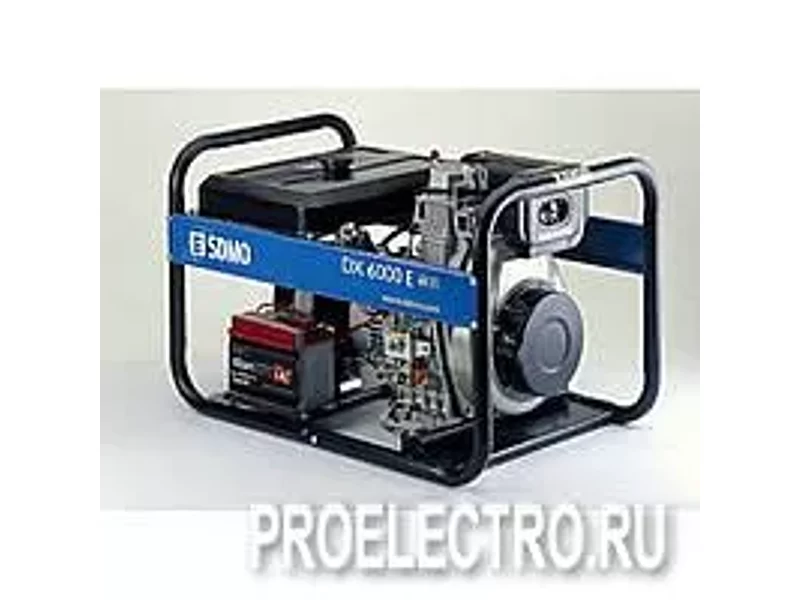 Электростанция SDMO DX 6000 E