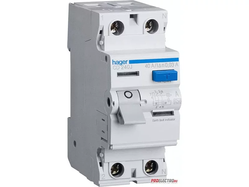 Устройства защитного отключения HAGER
