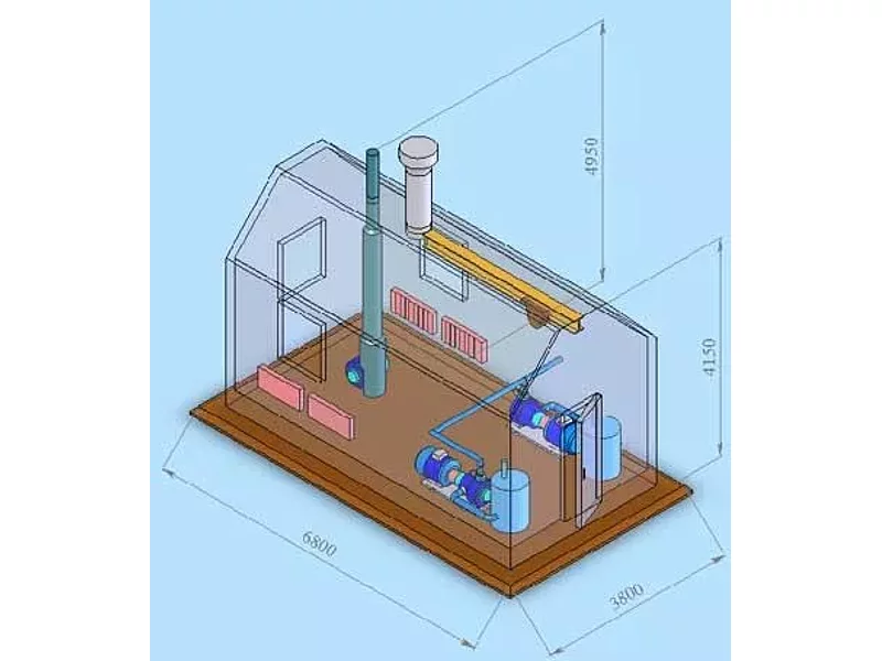 БНОНС - станция насосная откачки нефтяных и конденсатных стоков блочного исполнения
