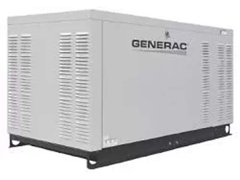 Газовый генератор с жидкостным охлаждением Generac 22 kVa QT022