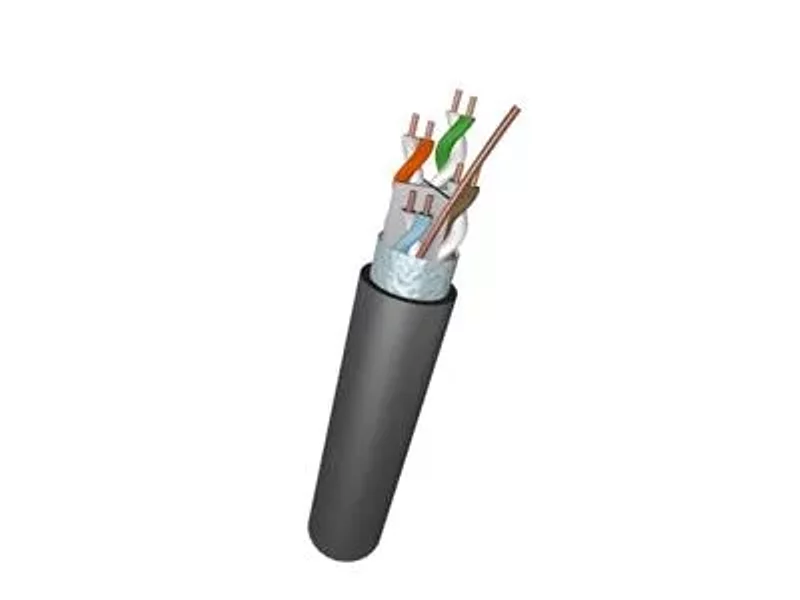 Кабель 6 категории c общим экраном