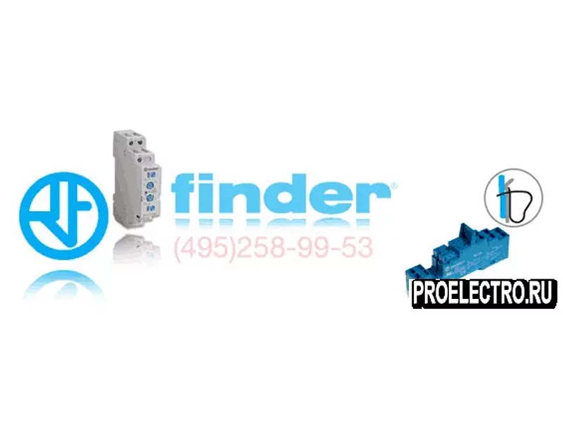 Реле Finder 95.55 SMA Розетка для 41 серии