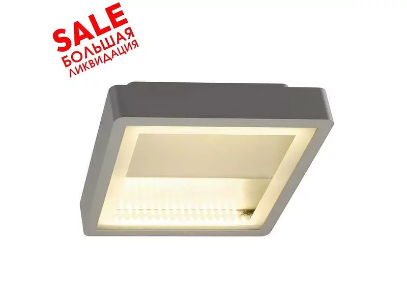 SLV 230894 INDIGLA WING светильник накладной IP54 с LED 2x 6.13Вт (15Вт), 3000К распродажа