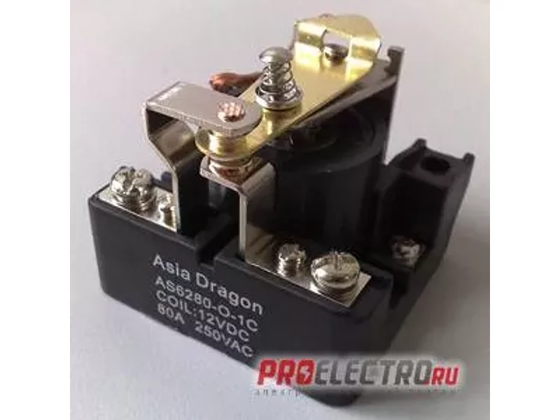 AS62120-O-1C-220VAC Реле открытого типа, 120А, 220VAC, 1 пер.группа, Asia Dragon