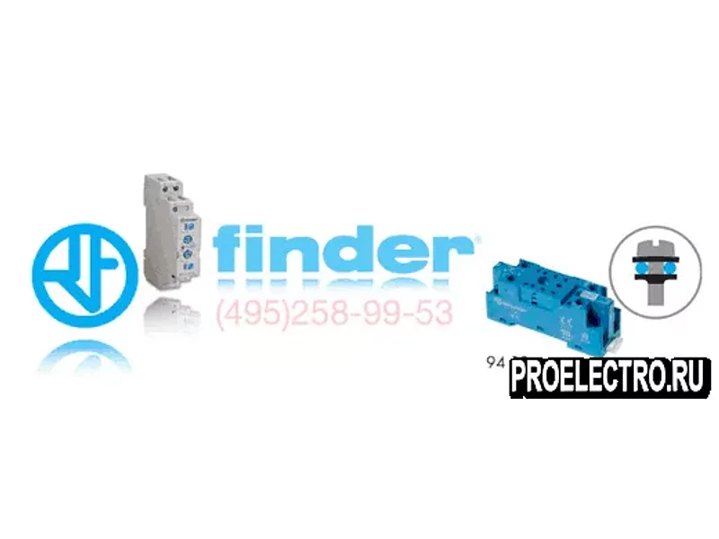 Реле Finder 94.82.3. SPA Розетка для 55 серии