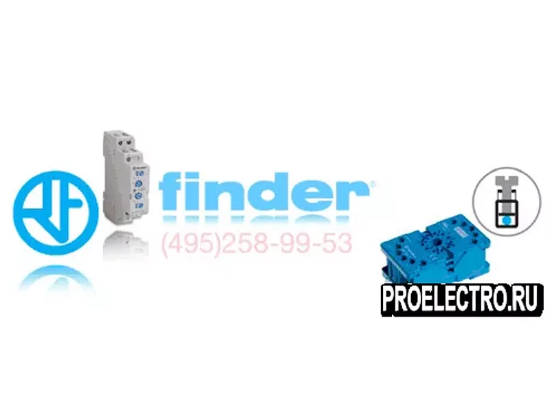 Реле Finder 90.83.3.0 Розетка для реле 60.12 60.13