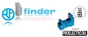 Реле Finder 94.84.3. SPA Розетка для 55 серии