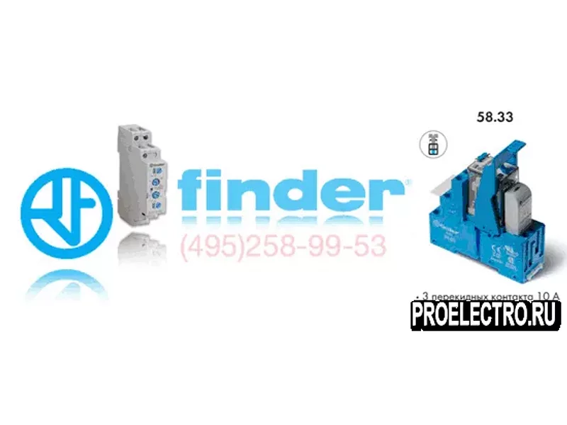 Реле Finder 58.33.8.012.0060 SPB Интерфейсный модуль реле