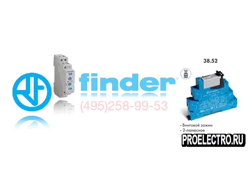 Реле Finder 38.52.7.012.0050 Интерфейсный модуль реле