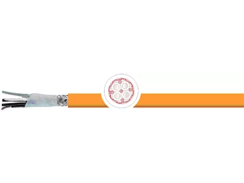 SERVO-кабели с UL/CSA одобрением. KAWEFLEX 5221 SK-C-PURcUL - SERVO-кабель