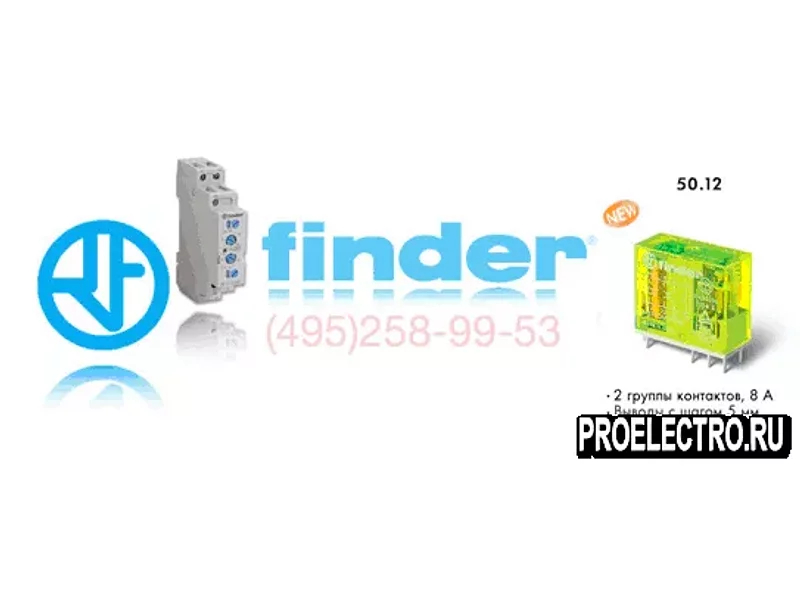 Реле Finder 50.12.9.125.1000 PAS Реле блокировки