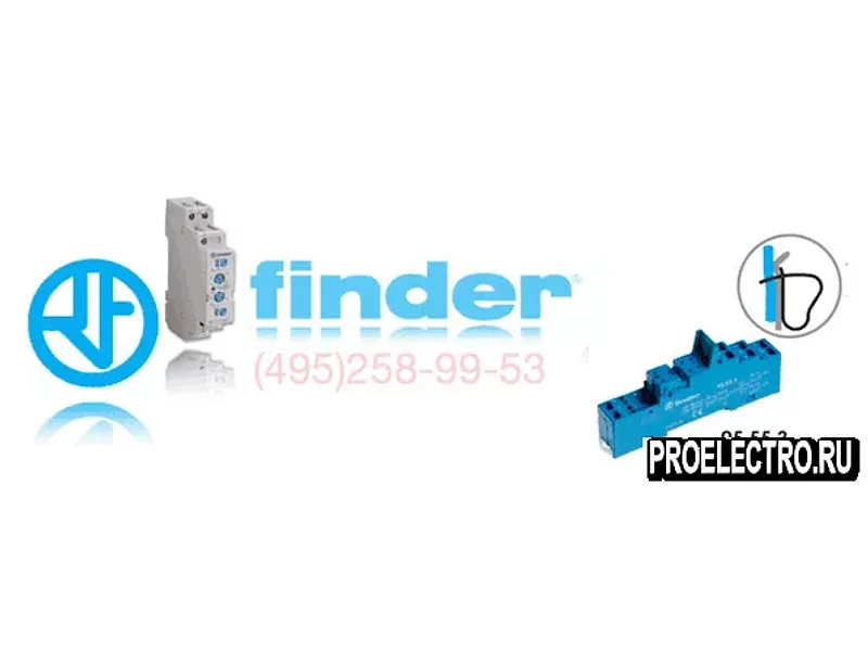 Реле Finder 95.55.3. SPA Розетка для 41 серии