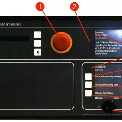 Панель управления PowerCommand™ PCC2100