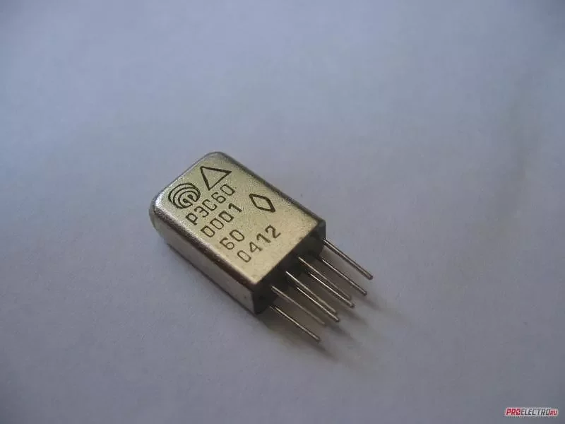 Реле электромагнитное герметичное типа РЭС60 РСО.459.006 ТУ
