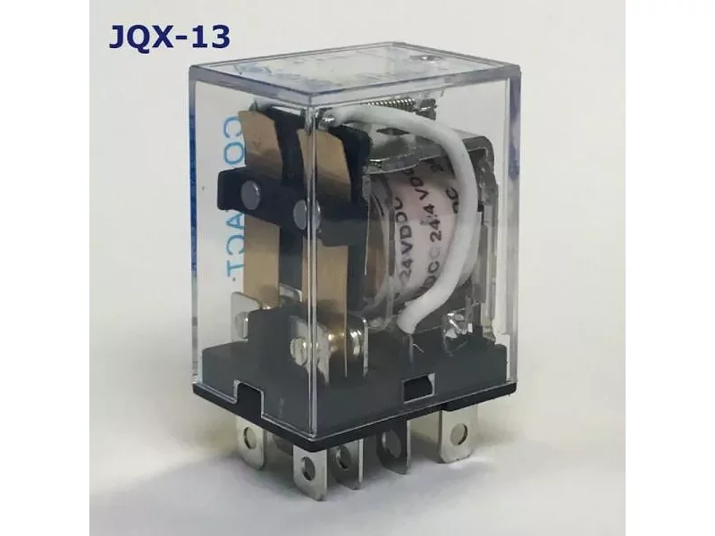 JQX-13F-2C-A-24VDC-1 (аналог LY2N, RET-203DL Реле 10А, 2С, 24VDC)
