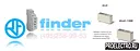 Реле Finder 43.41.7.005.2301 Низкопрофильное P C B реле